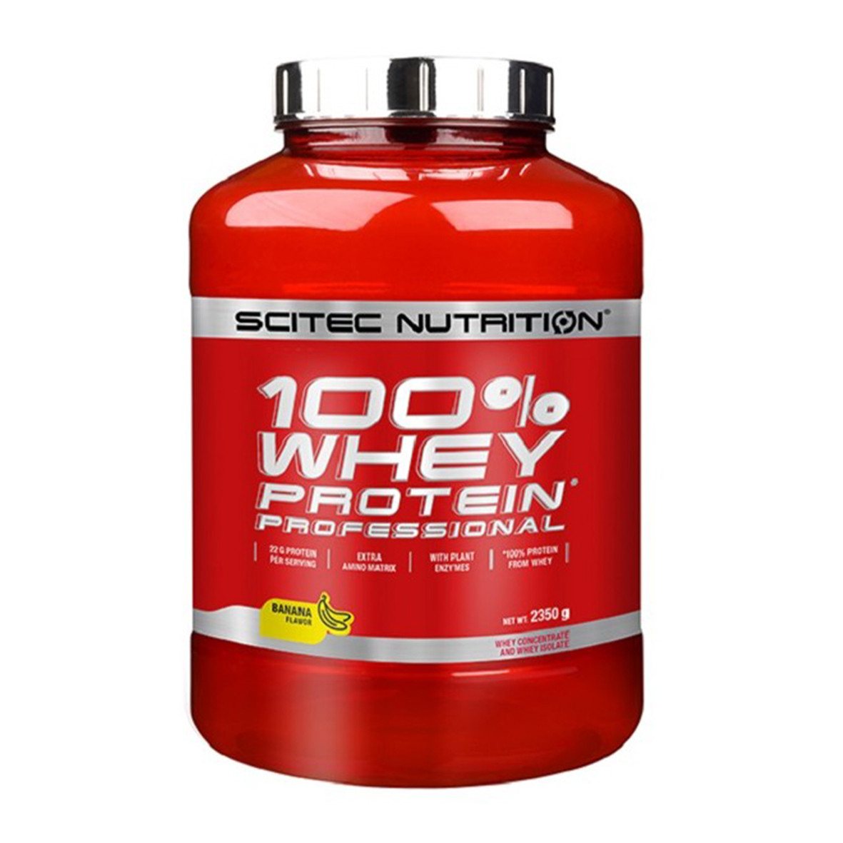 

Сывороточный протеин 100% Whey Protein Professional Scitec Nutrition (2350 грамм) Банан