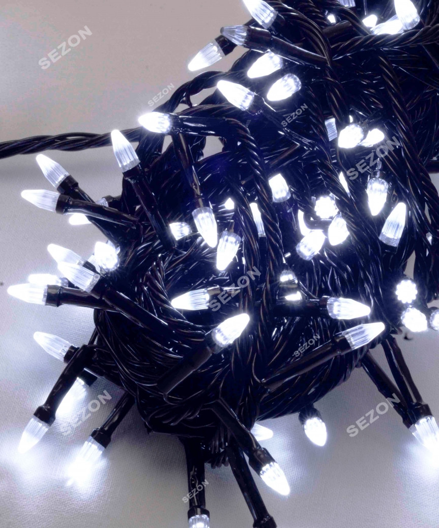 

Светодиодная гирлянда КОНУС 500 LED, 28м белая