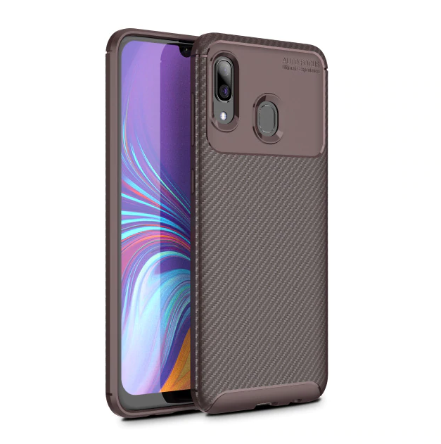 

TPU чехол iPaky Kaisy Series для Samsung Galaxy A20 / A30, Коричневый