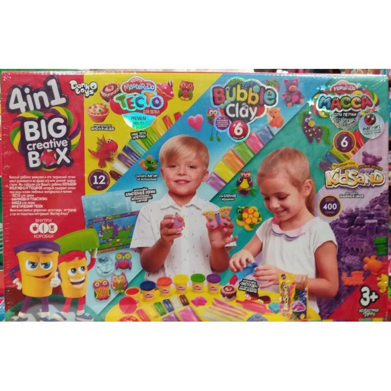 

Большой набор для творчества Danko Toys "Big Creative Box" 4 в 1