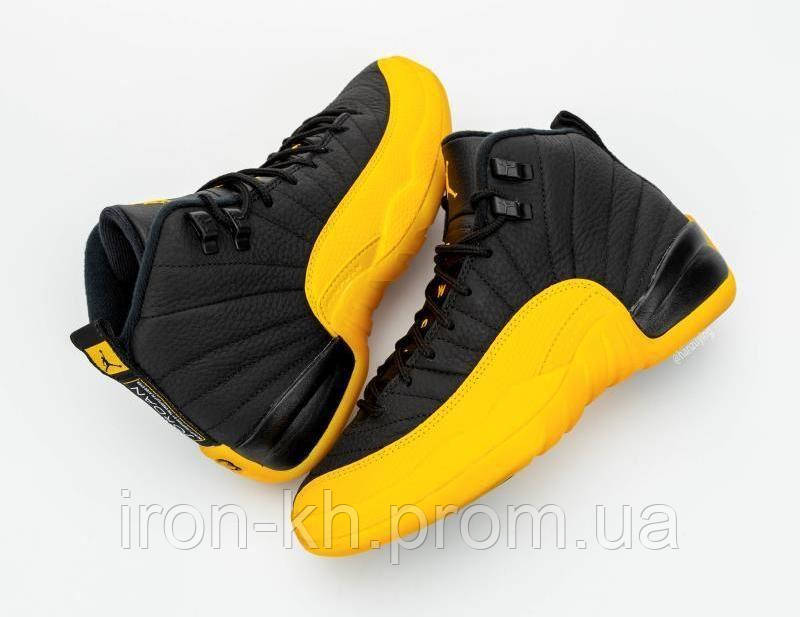 jordan 12s yellow and black
