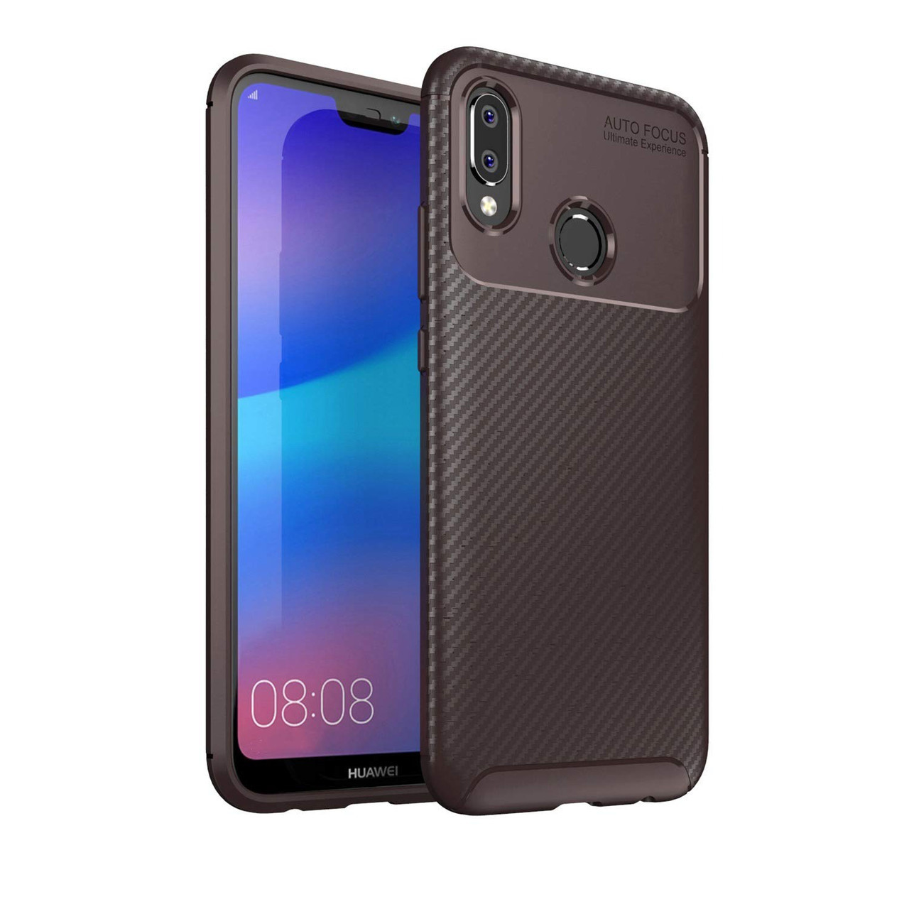 

Чехол Carbon Case Huawei P20 Lite / Nova 3e Коричневый (hub_Sqhh94434)