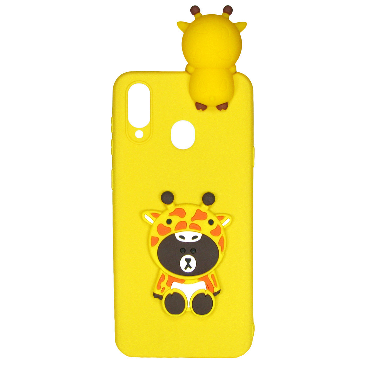 

Чехол Cartoon Case 3D для Samsung A202 Galaxy A20E Жираф (arbc6380), С рисунком