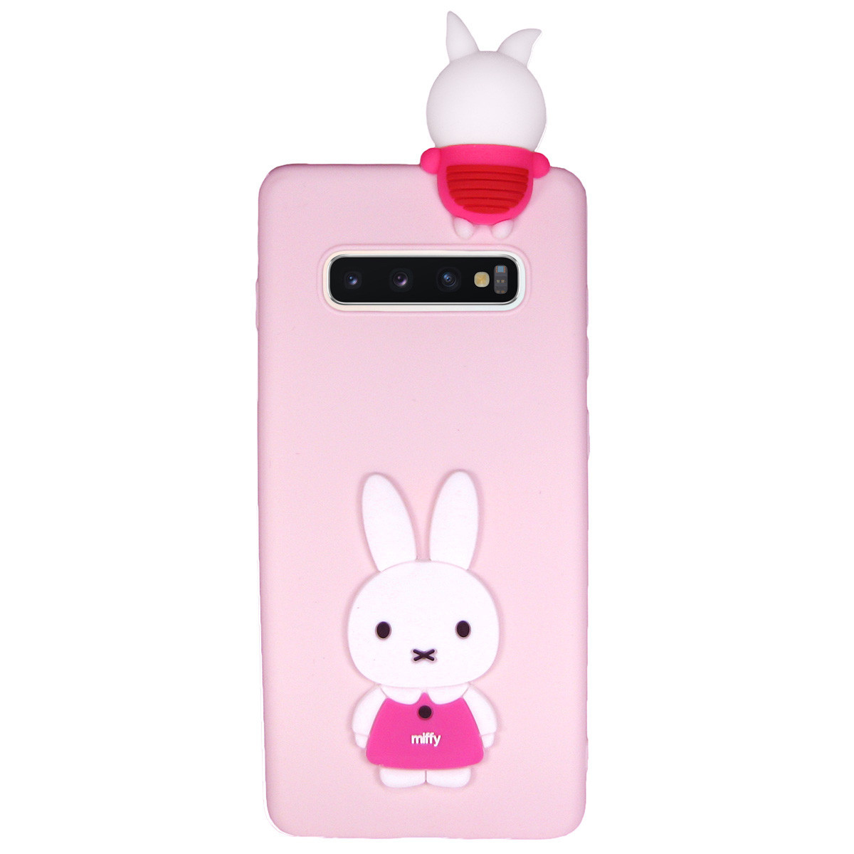 

Чехол Cartoon Case 3D для Samsung G975 Galaxy S10 Plus Кролик (arbc6103), С рисунком