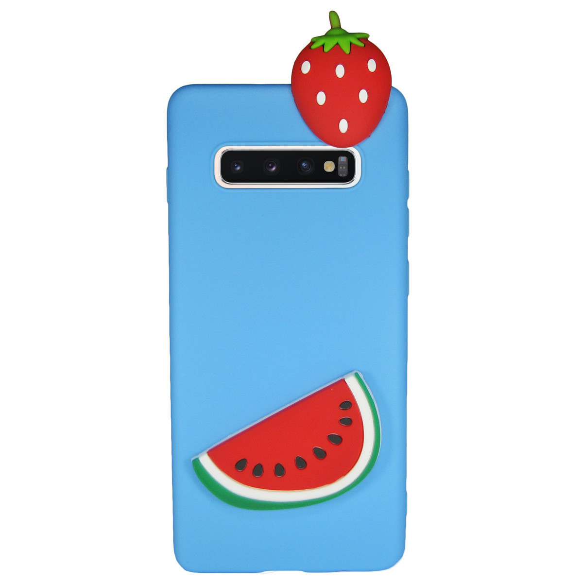 

Чехол Cartoon Case 3D для Samsung G975 Galaxy S10 Plus Арбуз (arbc6100), С рисунком