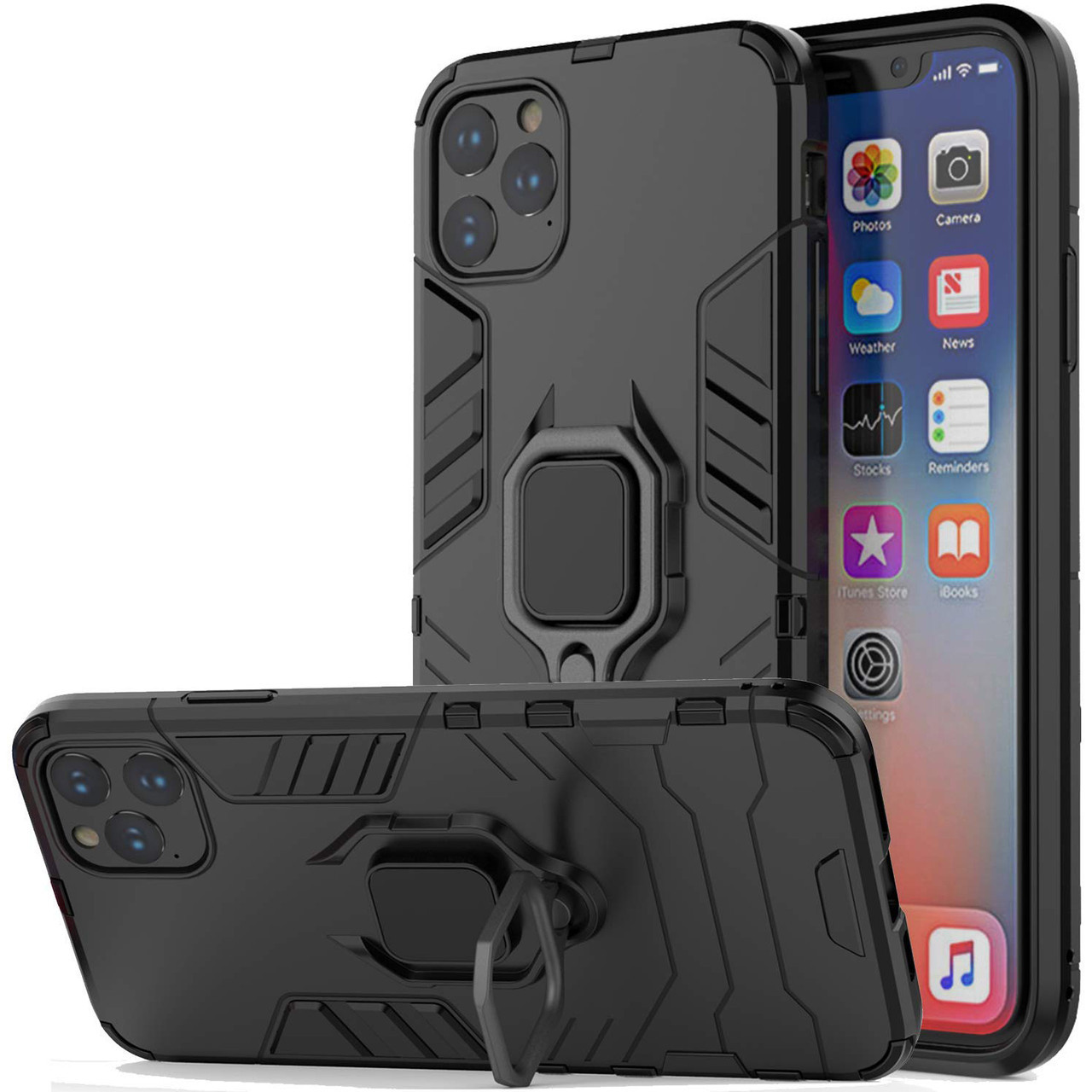 

Чехол Ring Armor для Apple iPhone 11 Pro Max Black (arbc6896)