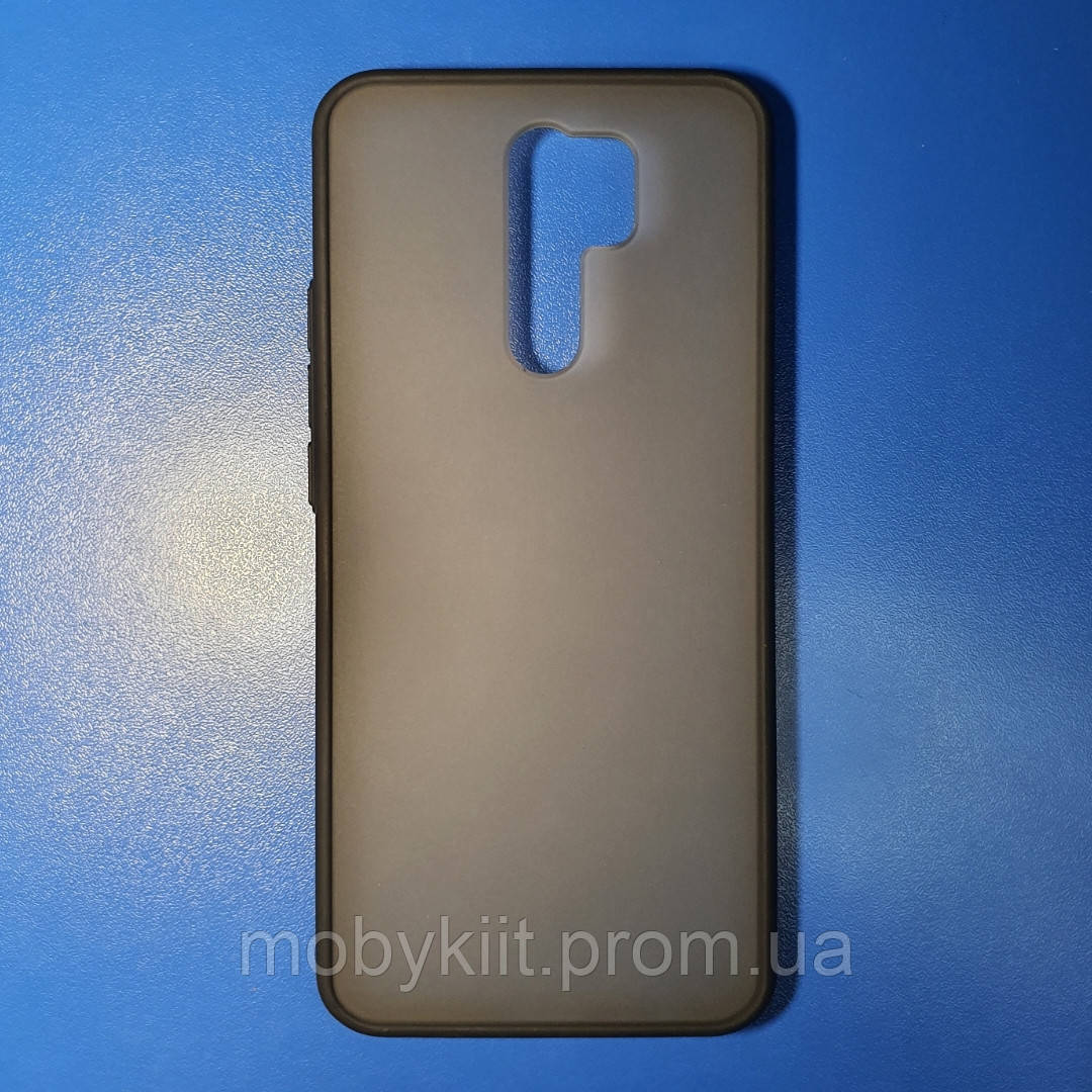 

Чехол накладка для редми 9 бампер матовый Xiaomi Redmi 9, Красный