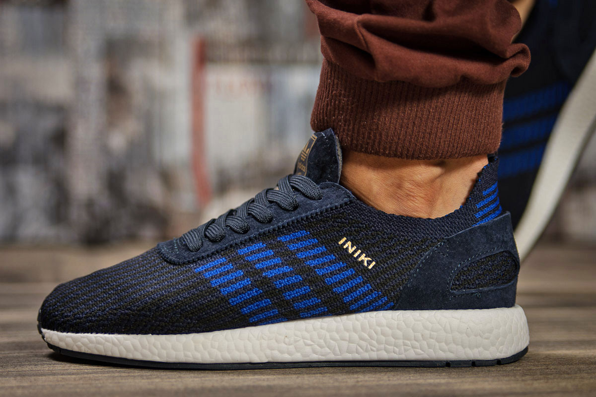 

Кроссовки мужские 15332, Adidas Iniki, темно-синие, [ 44 ] р. 44-28,0см., Темно-синий