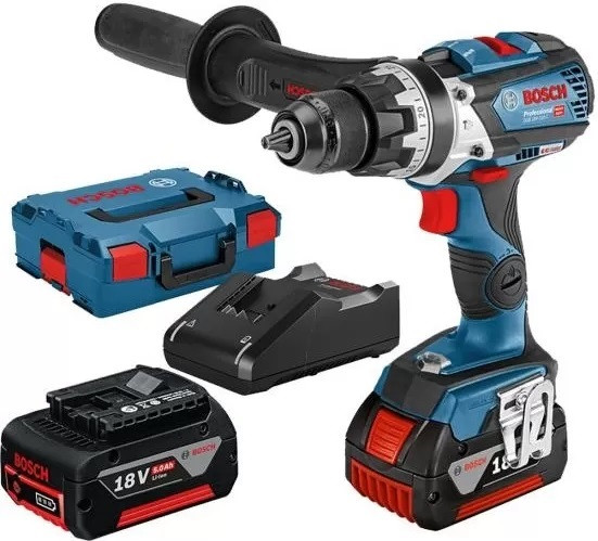 

Аккумуляторная дрель-шуруповерт Bosch GSR 18V-110 C (110 Н*м, 18 В, 2х5 А*ч) (06019G010C)
