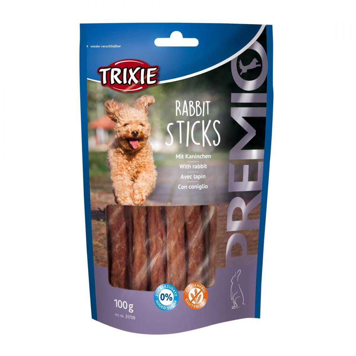 

Лакомство для собак Trixie PREMIO Rabbit Sticks 100 г (кролик)