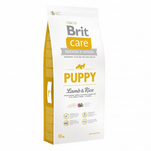 

Сухой корм Brit Care Puppy Lamb & Rice, для щенков, с ягненком и рисом, 12 кг