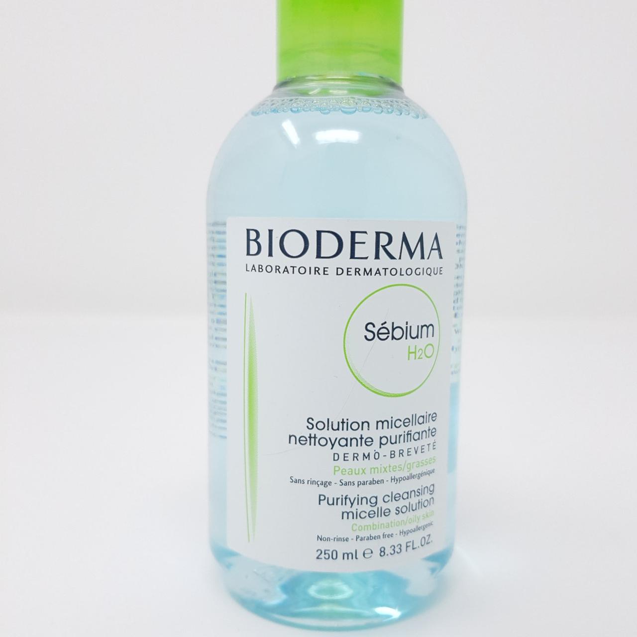 

Мицеллярный лосьон для лица Bioderma Sebium H2O Micellaire Solution Биодерма 250 мл и 500 мл, Оригинал Франция