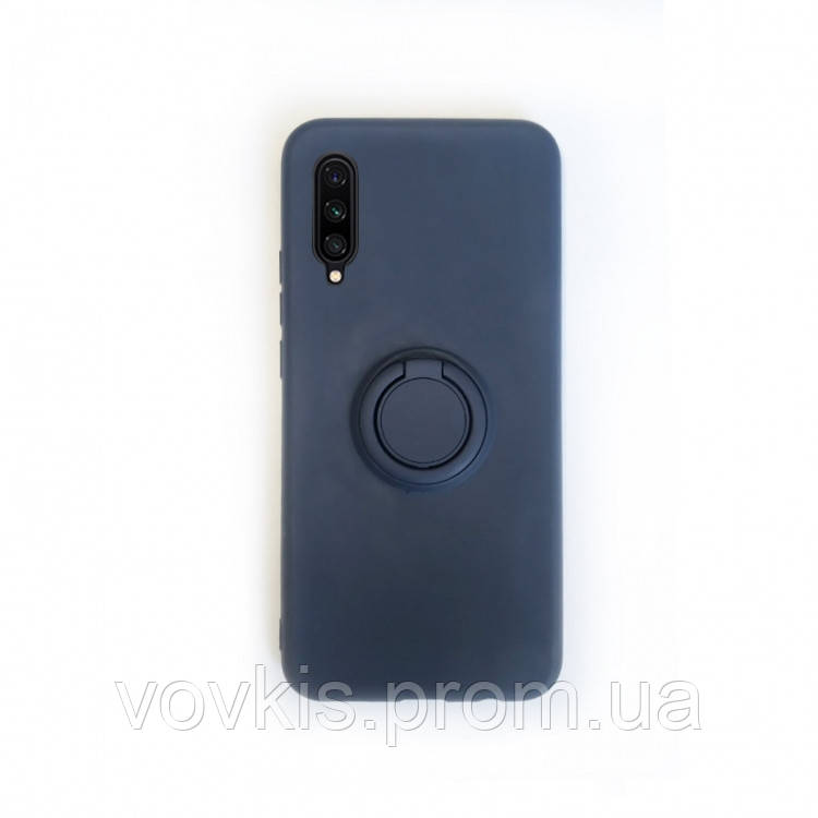 

Накладка Soft Silicone Case vs Magnet Ring Xiaomi MI A3/MI CC9e Dark Blue РОЗПРОДАЖ