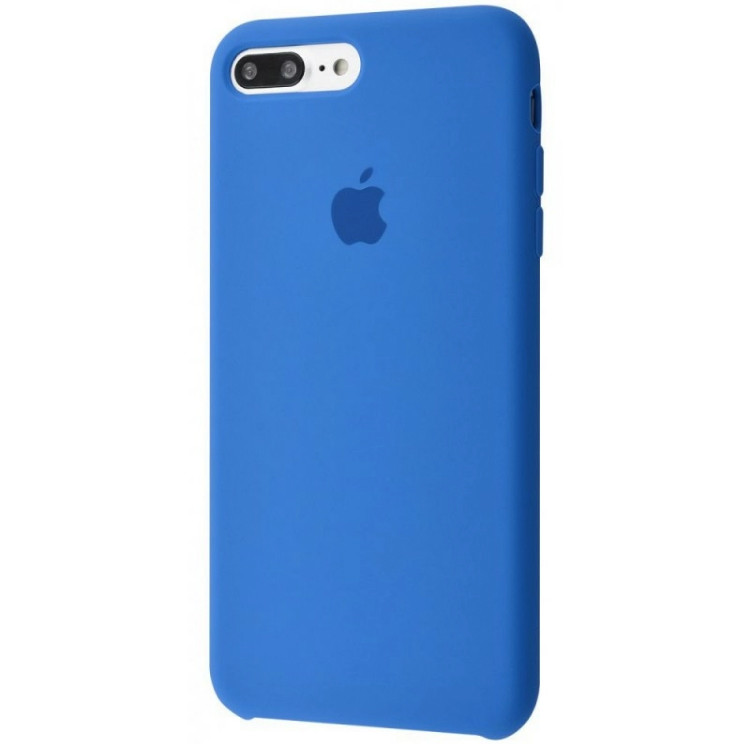 

Чехол силиконовый на айфон Silicone Case для iPhone 7 / 8 PLUS royal blue синий