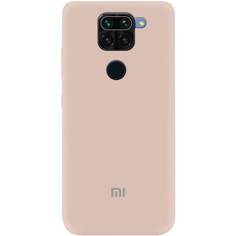 

Чехол Silicone Cover My Color Full Protective (A) для Xiaomi Redmi Note 9 / Redmi 10X, Розовый / pink sand