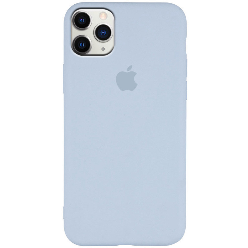 

Чехол Silicone Case Slim Full Protective для Apple iPhone 11 Pro Max (6.5"), Голубой / ice blue
