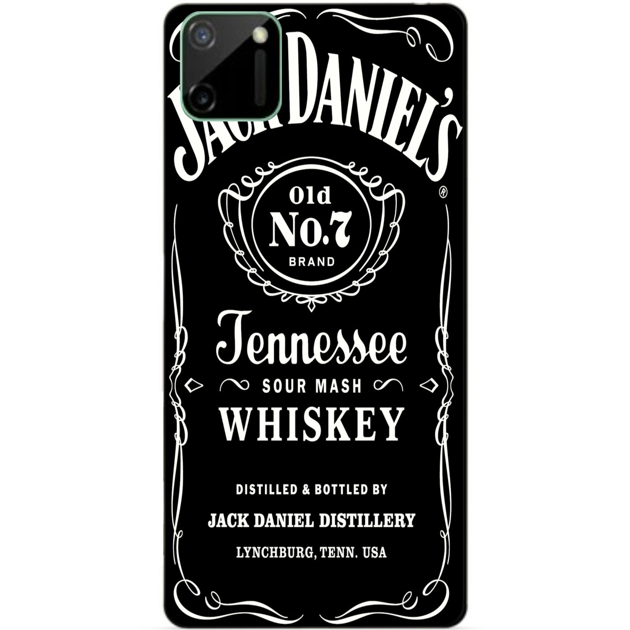 

Силиконовый чехол бампер для Realme C11 с рисунком Jack Daniels, Разные цвета