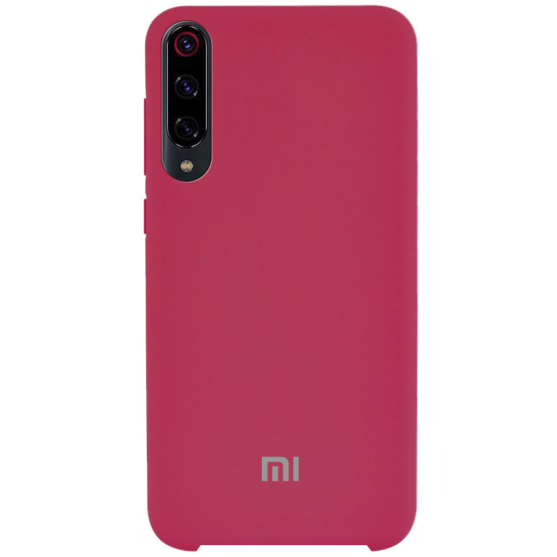 

Чехол Silicone Cover (AA) для Xiaomi Mi 9 Pro, Красный / rose red