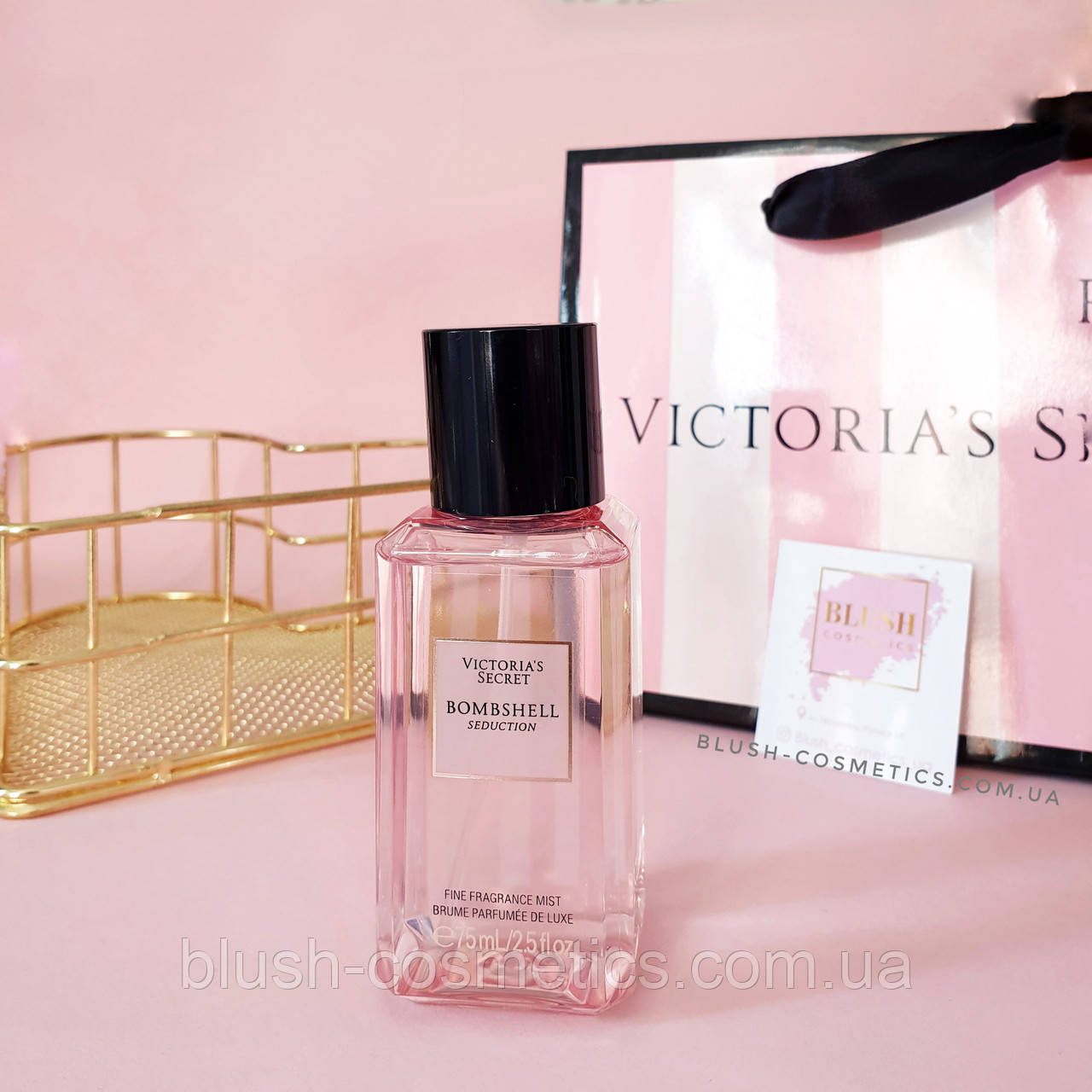 

Парфумований спрей міст для тіла Victoria's Secret Bombshell Seduction Fragrance Mist 75 ml