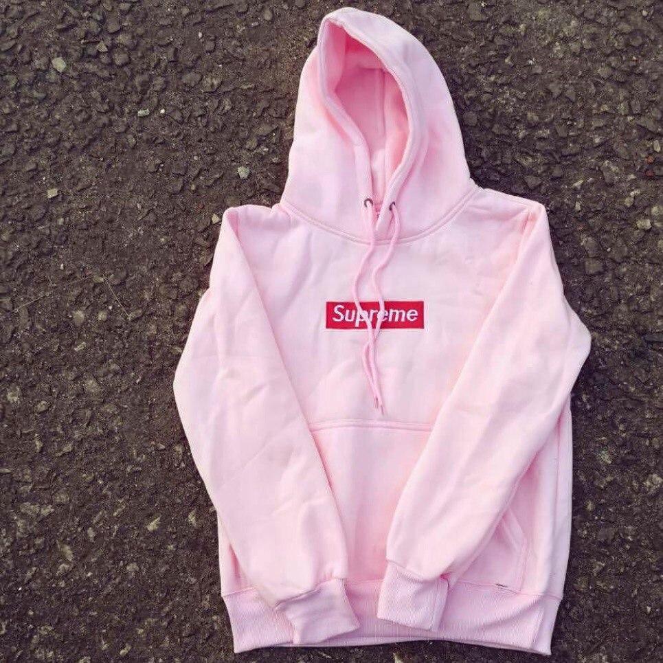 

Толстовка розовая Supreme Pink | худи суприм | кенгурушка супреме XL, 52, Весна/осень, Разные цвета