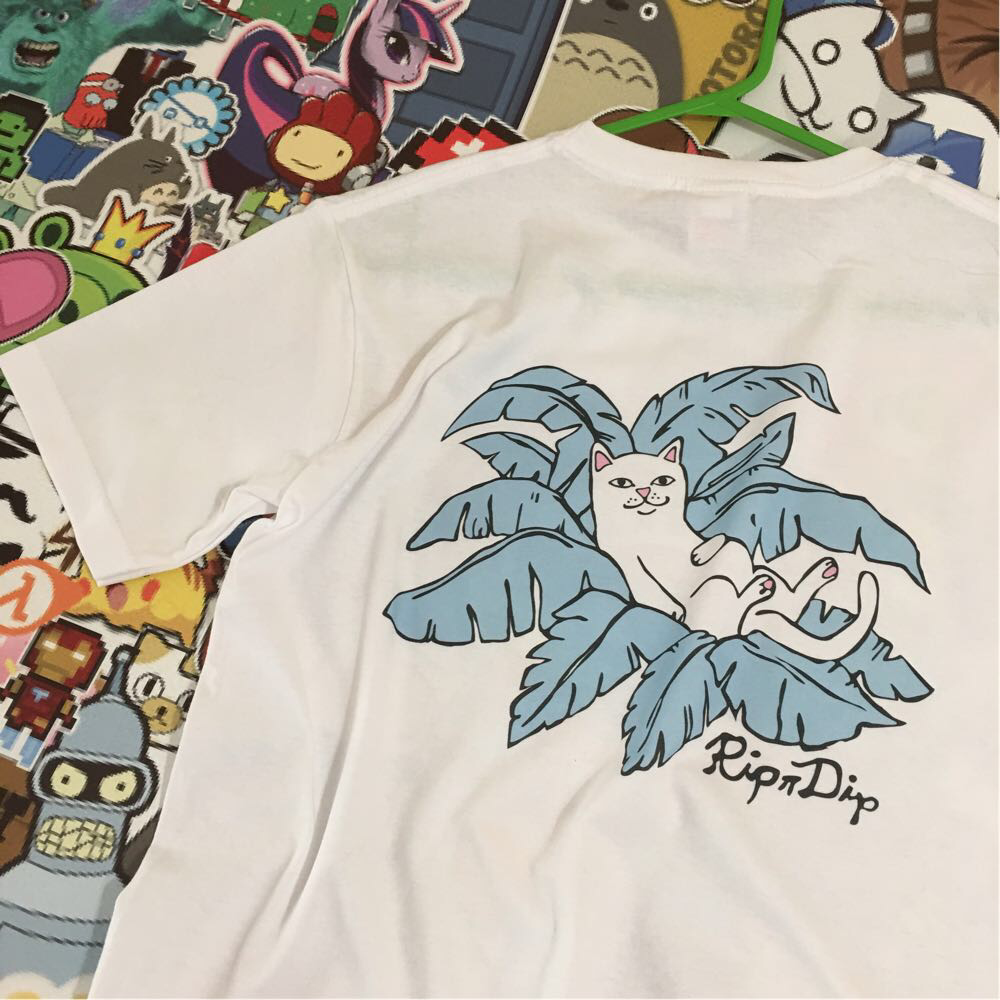 

Футболка RipNDip Jungle | Крутые фотки | Lord Nermal кот с факом