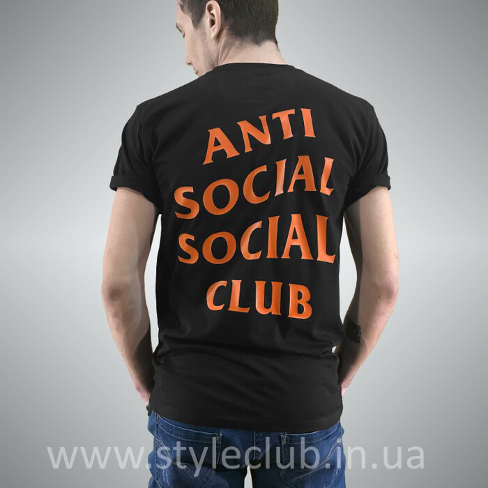 

Футболка ASSC Undefeated Paranoid. Бирка Anti Social Social Club