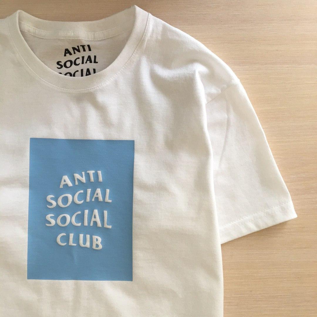 

Футболка A.S.S.C. Мужская белая Anti Social social club