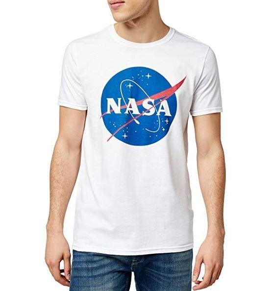 

Футболка белая NASA Logo • насса