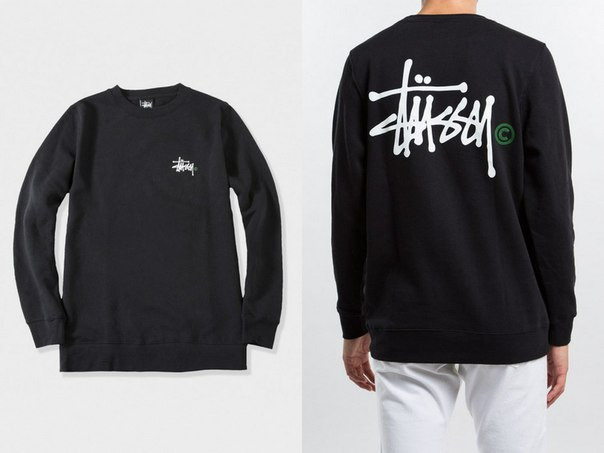 

Свитшот мужской с принтом Stussy Basic Logo Кофта M, 48, Весна/осень, Разные цвета