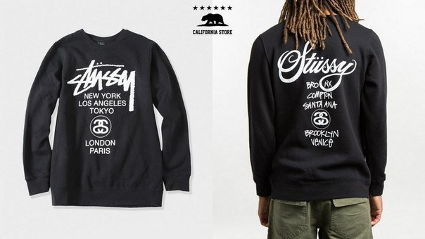 

Stussy свитшот | Бирка на живых фото | Мужские и женские кофты XL, 52, Весна/осень