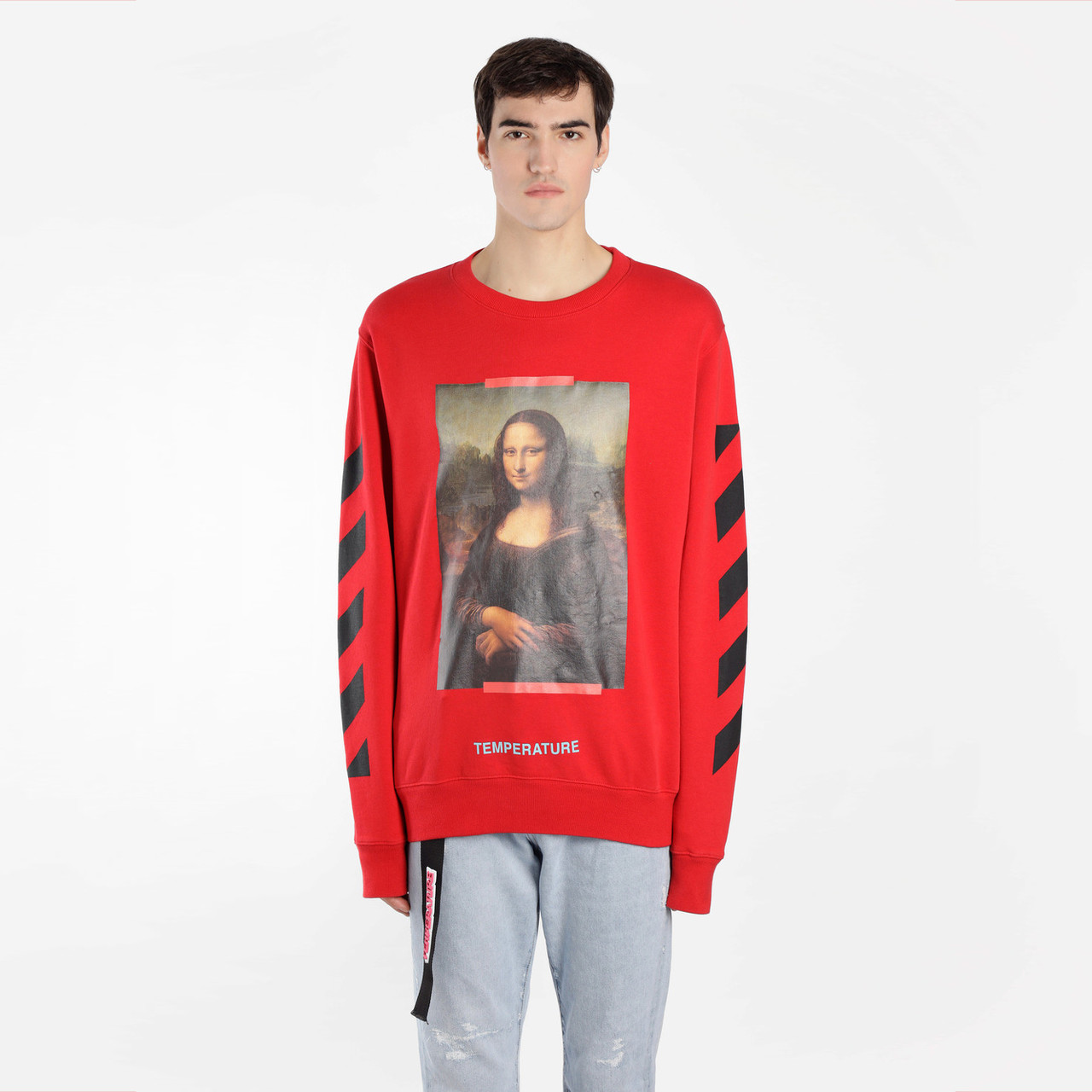 

Свитшот OFF WHITE Mona Lisa Red • Все размеры • Оригинальный принт • Топ бренд L, 50, Зима, Разные цвета