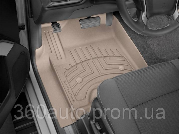 

Коврики для Toyota Sequoia, Tundra 2013- бежевые передние | Автоковрики WeatherTech 454081IM