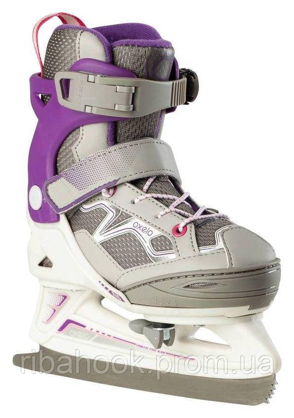 

Коньки Oxelo Ice 3 JR Violet, Белый