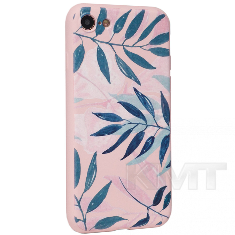 

Чехол накладка Flowers Series Silicone Matte Case iPhone XS Max Design 6