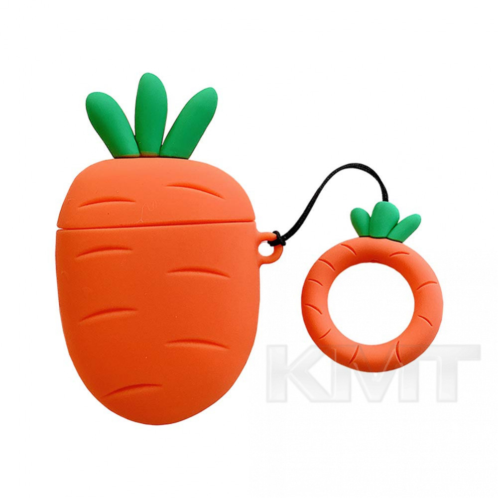 

Чехол Airpods case emoji series Carrot