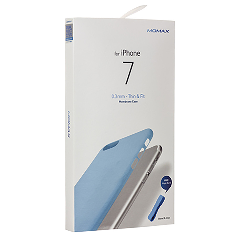 

Чехол накладка Momax Membrane 0.3 mm Case iPhone XrWhite, White