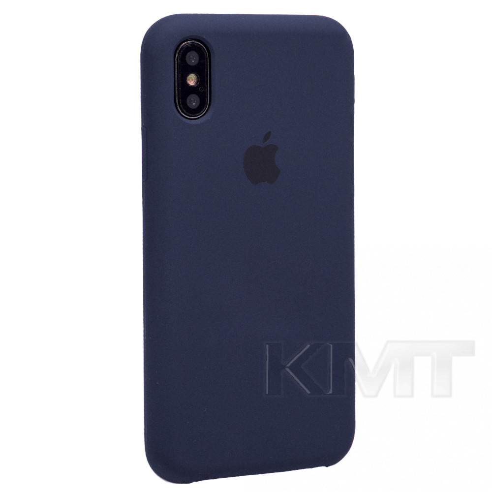 

Чехол накладка Original Silicone Case HC iPhone Xs Max Midnight Blue (8)