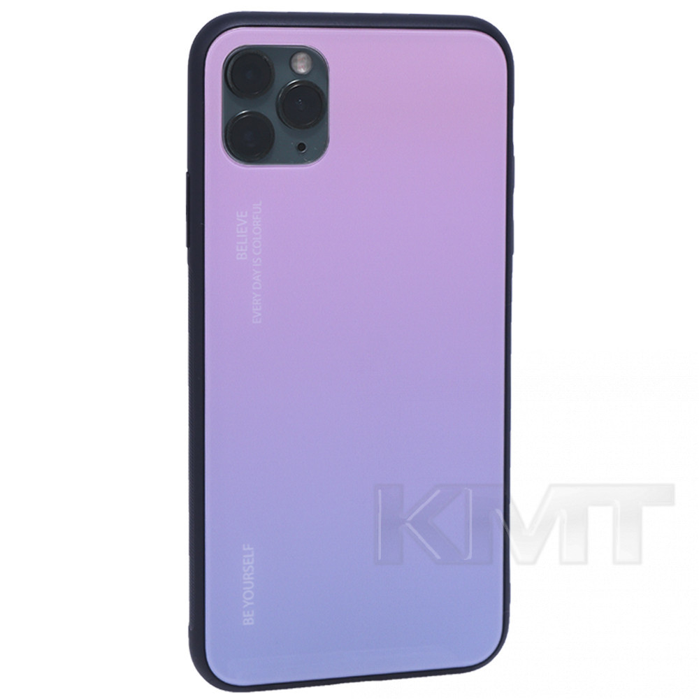 

Чехол накладка Gradient Glass Case iPhone 11 Pro Powder