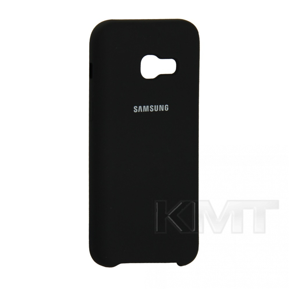 

Чехол накладка Original Silicone Case Samsung A3 2017(A320) Black (18)