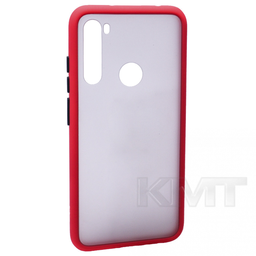 

Чехол накладка Matte TPU Plastic Case Xiaomi Redmi Note 8 Red