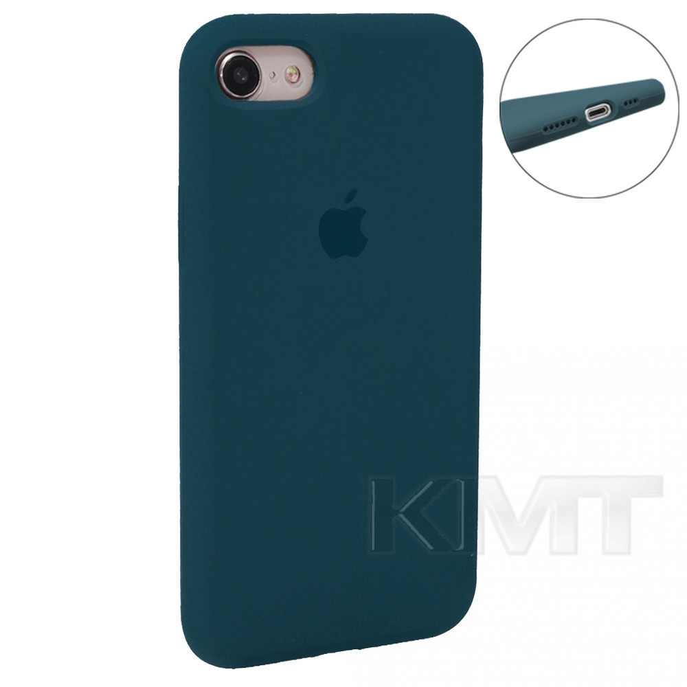 

Чехол накладка Original Silicone Case Full Size iPhone 7 ; 8 Emerald (35)