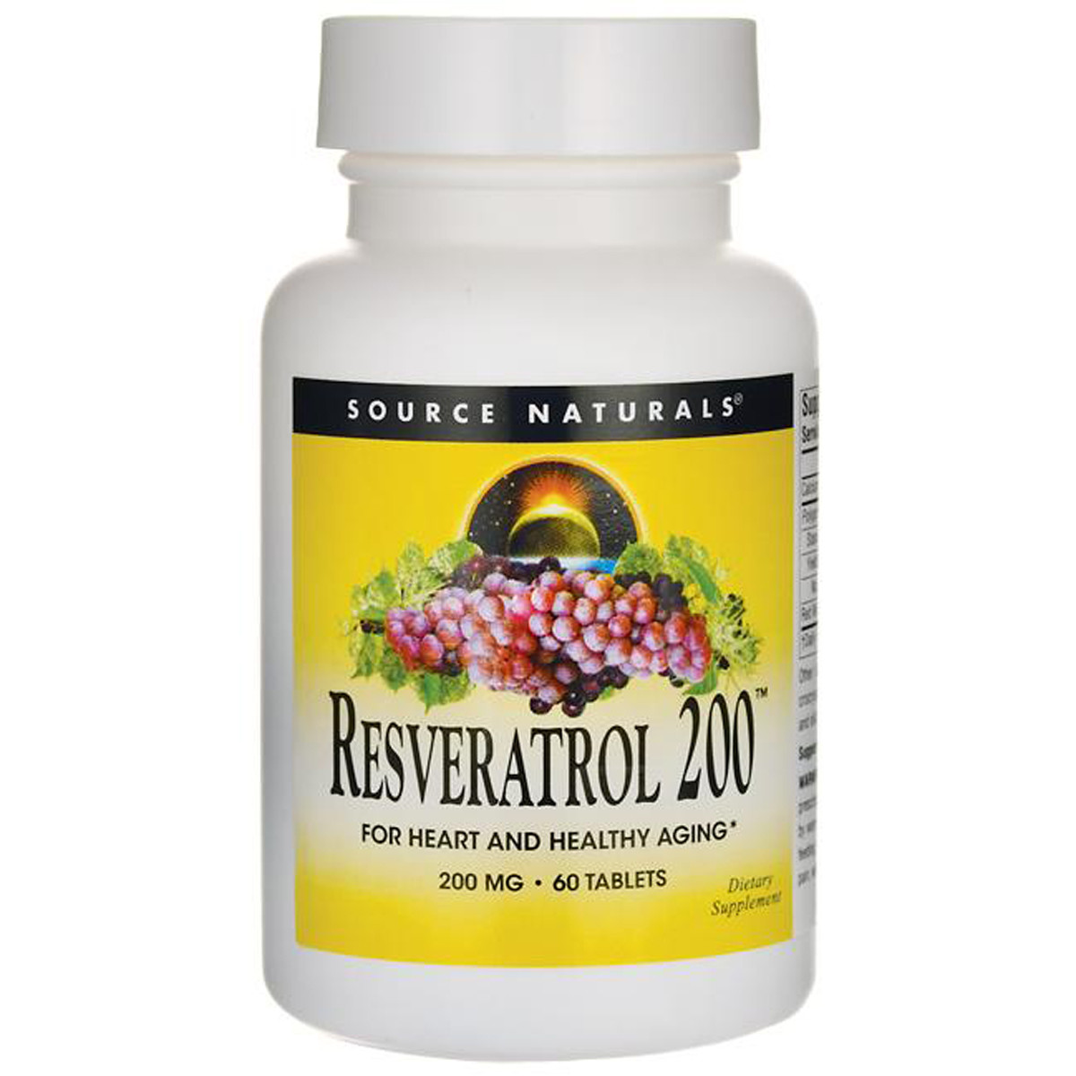 

Ресвератрол Source Naturals Resveratrol 200 мг 60 таблеток (SN2293