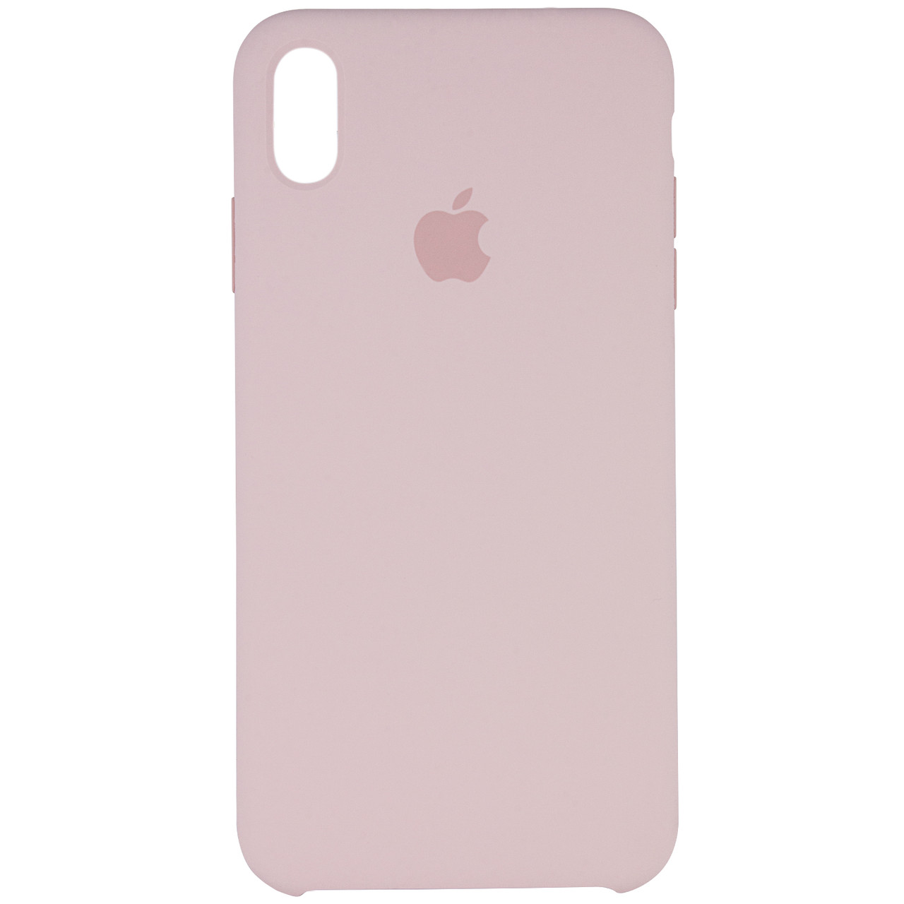 

Чехол Silicone case (AAA) для Apple iPhone XS Max (6.5"), Розовый / pink sand