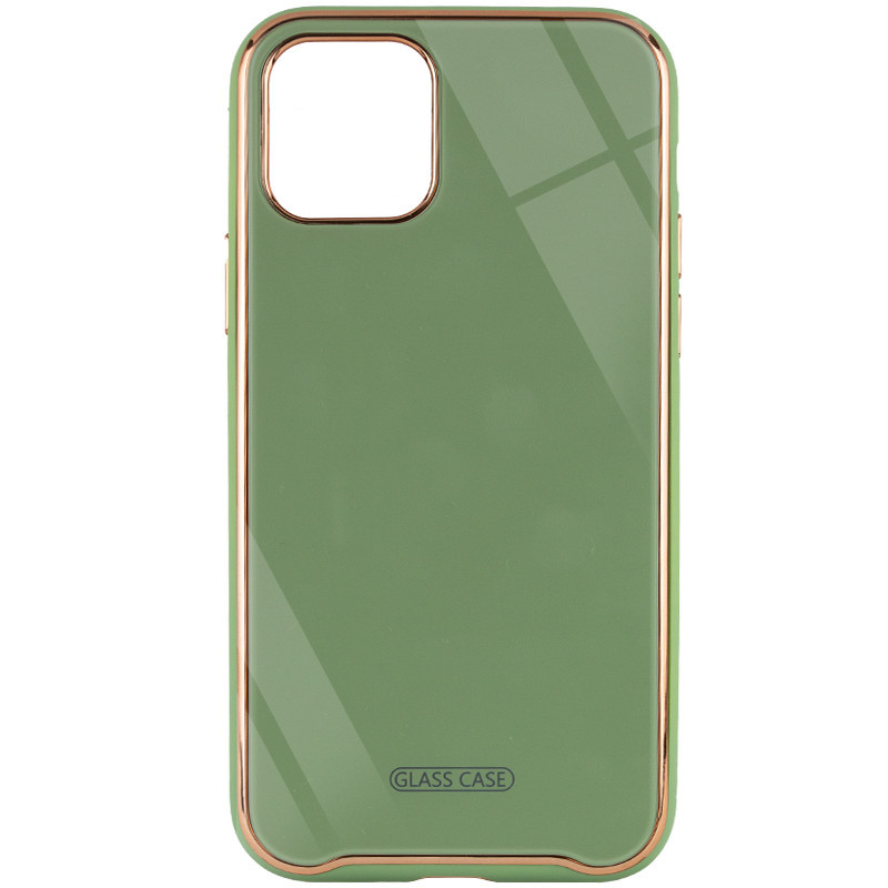 

TPU+Glass чехол Venezia для Apple iPhone 11 Pro (5.8"), Мятный / mint