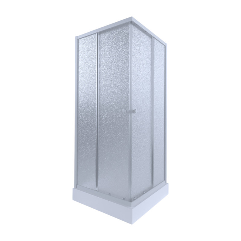 

Душевая кабина с поддоном Q-tap Presto WHI1099SP5 Pear + Unisquare 309915