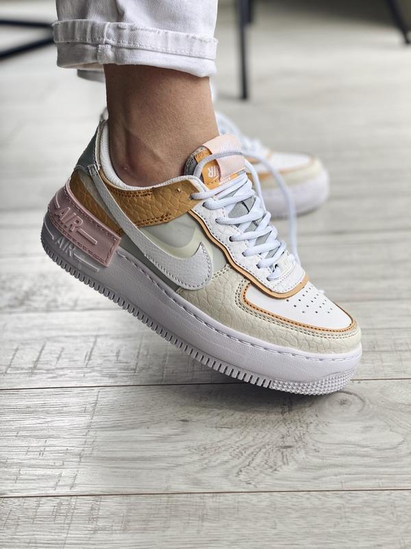 

Лучшие Кеды NIKE AIR FORCE SHADOW WHITE BEIGE 39