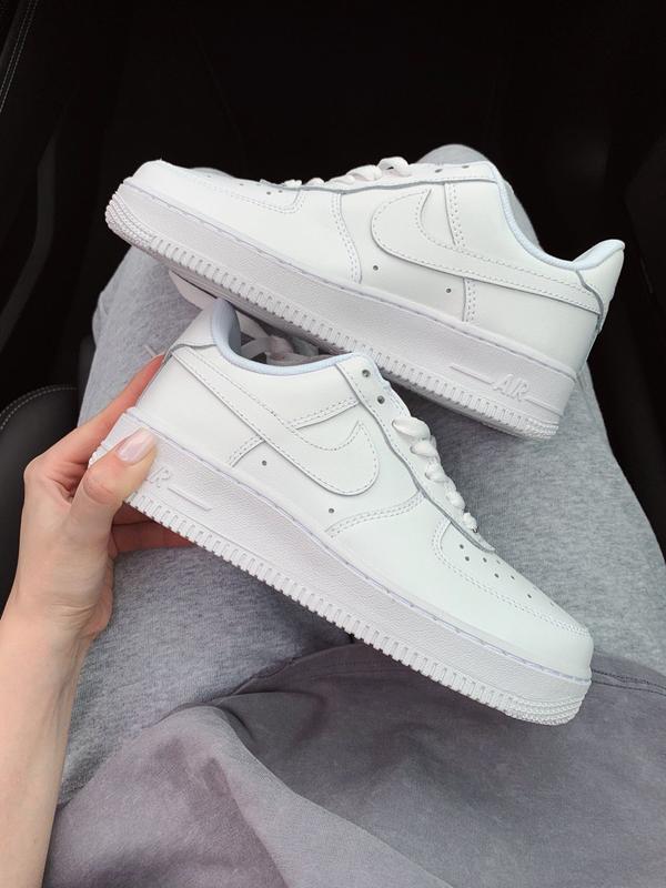 

Лучшие Кроссовки Кеды Женские NIKE AIR FORCE White 37, Белый