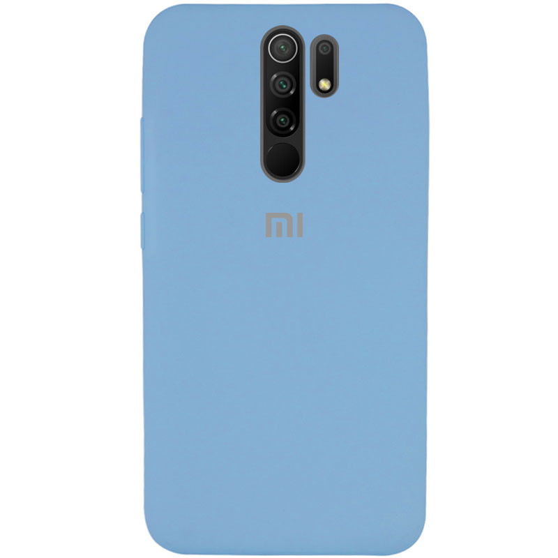 

Чехол Silicone Cover Full Protective (AA) для Xiaomi Redmi 9, Голубой / lilac blue