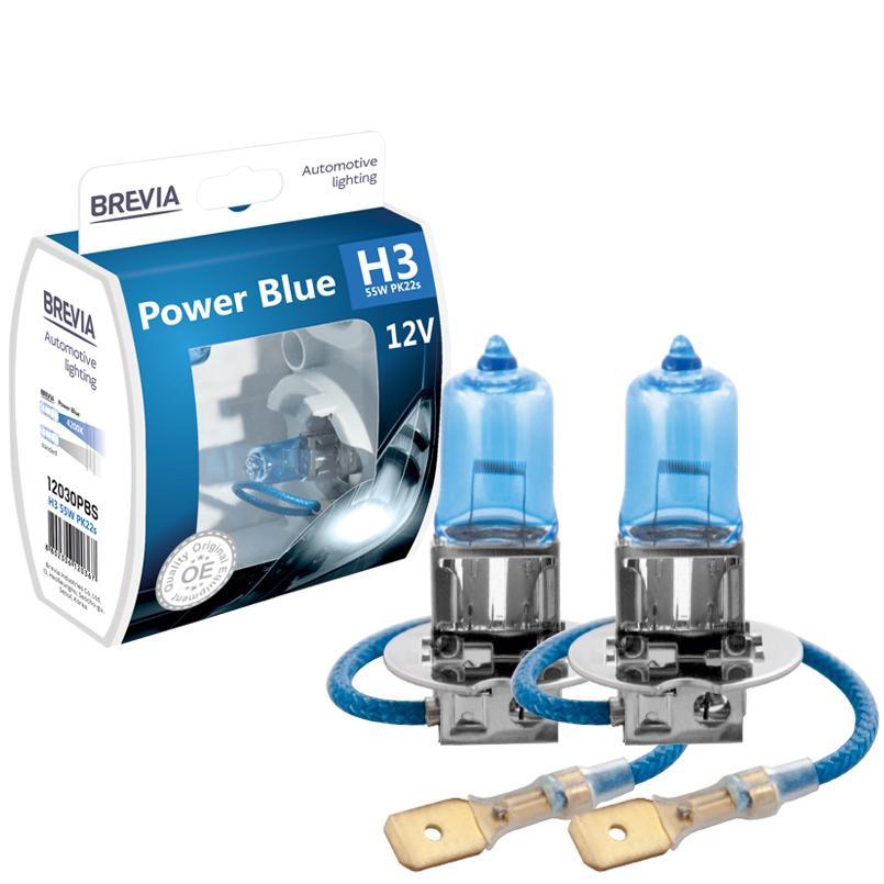 

Галогеновые лампы BREVIA H3 POWER BLUE 12030PBS