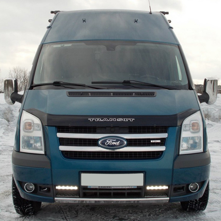 

Ford Transit Накладка на решетку / Накладки на решетку Форд Транзит